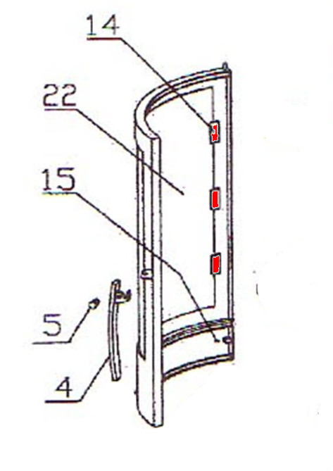 Oranier Polar 4 Schijfhouder Set